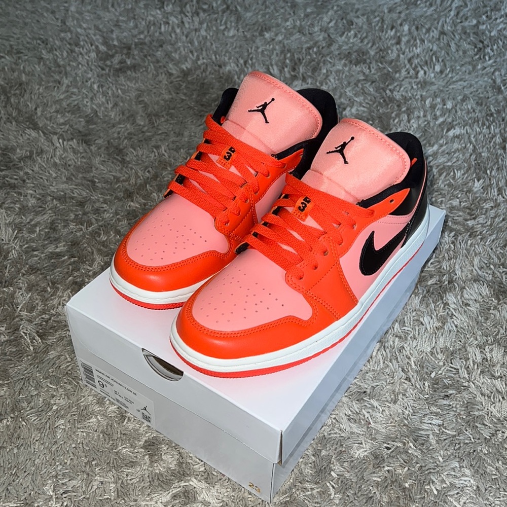 Brand new Jordan 1 lows orange
